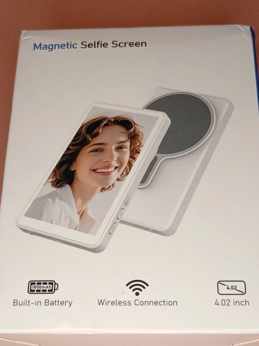 Magnetic Selfie Screen - White